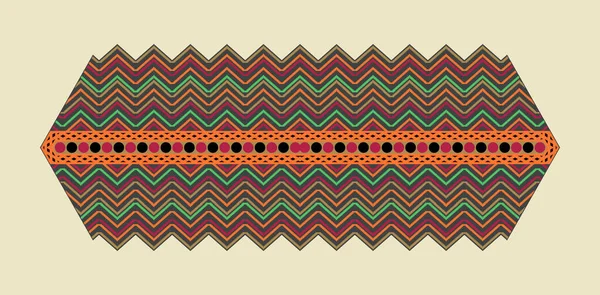 Бесшовный Этнический Шеврон Зигзага Ручной Рисунок Красочного Геометрического Фона Полосатые — стоковое фото