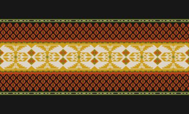 Etnik desenler. Çapraz Dikiş Nakışı. Yerli tarzı. Geleneksel doku, tekstil, kumaş, giysi, örgü, baskı tasarımı. Geometrik Pixel Yatay Kusursuz. Mavi, Beyaz, Koyu Yeşil.