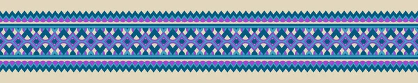 Kereszt Stitch Hímzés Etnikai Minták Őslakos Stílus Hagyományos Design Textúra — Stock Fotó