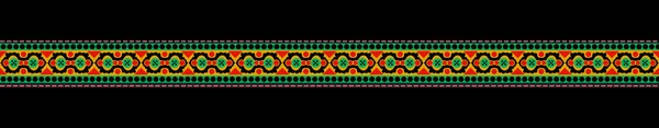Textiel Digitaal Ontwerp Set Van Damast Mughal Motief Paisley Abstract — Stockfoto