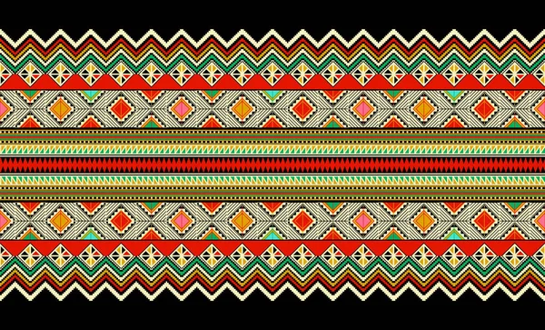 Piękna Figura Plemienna Ukraiński Geometryczny Etniczny Orientalny Wzór Tradycyjny Brązowym — Zdjęcie stockowe
