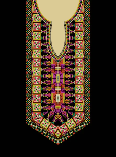 Татровый Орнамент Традиционная Палестинская Вышивка — стоковое фото