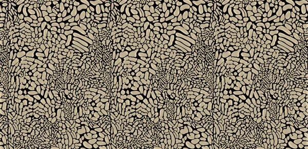 Бесшовный Шаблон Леопардовая Текстура Кожи Леопардовый Рисунок Бесшовный Желтый Фон — стоковое фото