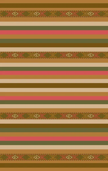 African Ikat Paisley Broderi Geometrisk Etnisk Orientalisk Sömlös Mönster Traditionell — Stockfoto