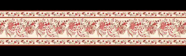Панорамный Вид Букет Роз Весенний Цветок Горизонтальная Граница Красный Лиловый — стоковое фото