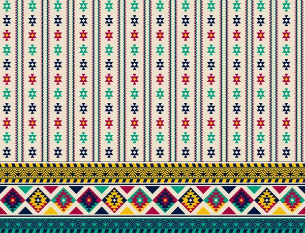 Beautiful Persian Knitted Embroidery Geometry Ethnic Articental Seamless Pattern Cream — 스톡 사진