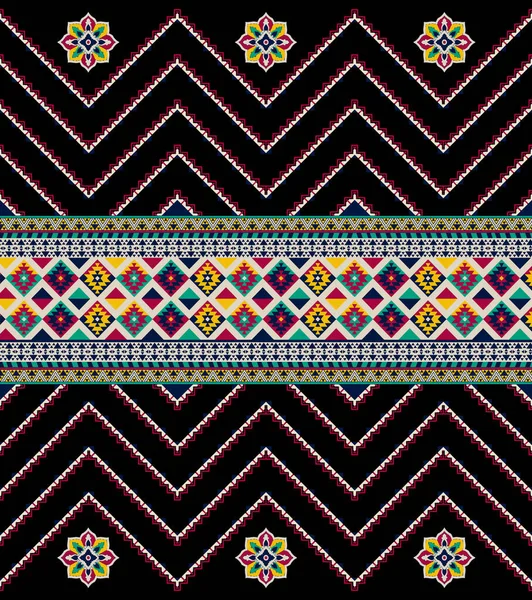 Textile Digital Design Carpet Motif Luxury Pattern Decor Border Ikat — Zdjęcie stockowe