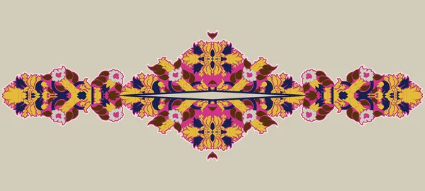 Lyxiga Gamla Gammaldags Damast Ornament Royal Victorian Sömlös Textur För — Stockfoto