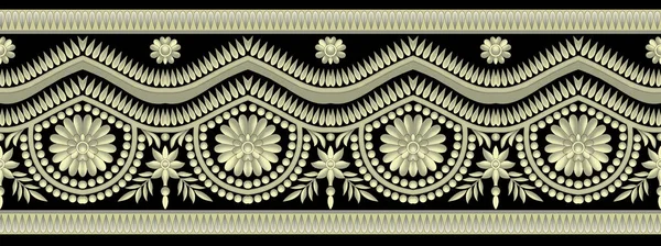 Digital Print Design Set Oriental Damask Patterns Gresting Cards Wedding — 스톡 사진