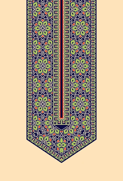 Ethnische Ornamentale Vertikale Nahtlose Muster Tapete Mit Ethnischen Ornamenten Vertikaler — Stockfoto