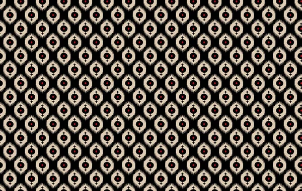 シームレスなパターン 三角形 数字の飾り 民族の壁紙 モザイクの背景 幾何学的なモチーフ シンプルな形を背景に デジタルペーパー ウェブデザイン テキスタイルプリント — ストック写真