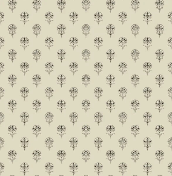 stock image Damask pattern with flowers and vintage tapestry motifs. Perfect background for textil and decoration