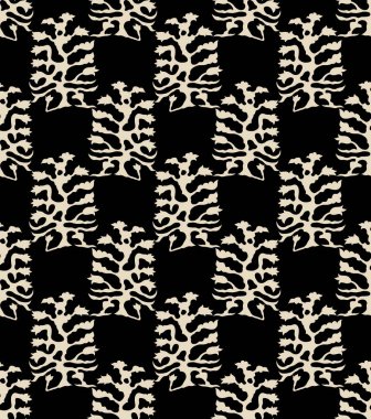 Dikişsiz desen arka plan Şam. Zarif lüks doku duvar kağıtları, arka planlar ve sayfa doldurmak için.