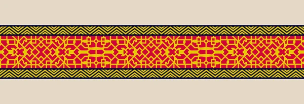 Schöne Thai Nahtlose Muster Geometrische Ethnische Orientalische Muster Traditionell Auf — Stockfoto