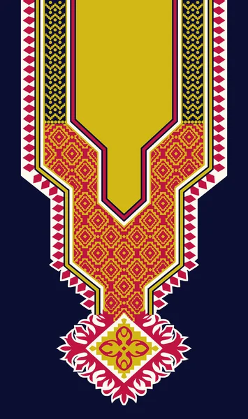 Tatreez Design Padrão Com Motivo Bordado Tradicional Palestino Padrão Sem — Fotografia de Stock