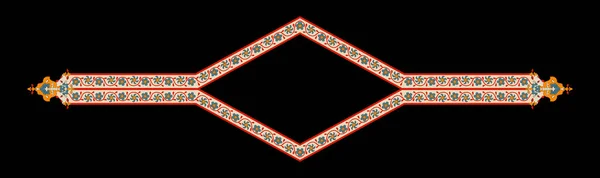 Татриз Декоративный Палестинский Символ Вышивки Традиционный Фон Индийский Мотив Цветочный — стоковое фото