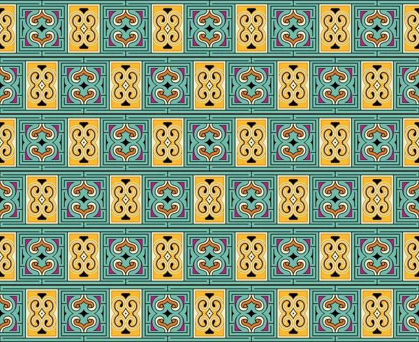 Schema Talavera Azulejos Portoghese Ornamento Turco Mosaico Piastrelle Marocchine Porcellana — Foto Stock