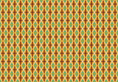 Abstract line shape flowers geometric motif basic pattern continuous background. Oriental style damask floral tile modern lux fabric design textile swatch ladies dress, man shirt all over print block.