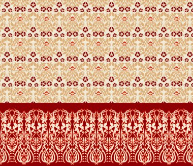 Textile digital design carpet motif luxury pattern decor border ikat ethnic hand made artwork suitable frame gift card wallpaper women cloth front back and duppata print in fabric use textile industry