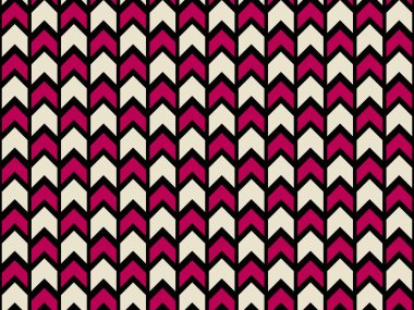 Çizgili kusursuz dikey ok deseni. Gri arkaplan üzerine Ikat desenli işleme.Geometrik etnik doğulu dikişsiz desen geleneği. Aztec tarzı soyut çizim.