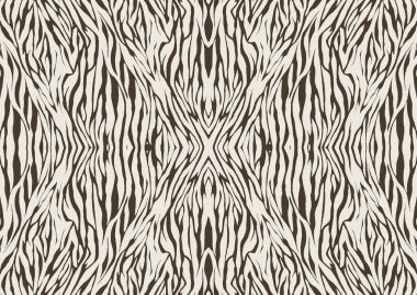 Çizgili hayvanlar orman kaplanı zebra kürkü desenli, tekrarlanmayan beyaz siyah. Kusursuz Zebra Kaplan Çizgileri Vector Siyah ve Beyaz Soyut Zigzag çiziminde Hayvan Derisi Örtüsü Kıyafet Kumaşı