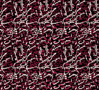 Abstract line shape flowers geometric motif basic pattern continuous background. Oriental style damask floral tile modern lux fabric design textile swatch ladies dress, man shirt all over print block.