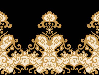 Etnik soyut ikat sanatı. Kabilede kusursuz desen, halk nakışı ve Meksika tarzı. Aztek geometrik sanat süsü baskısı. Halı, duvar kağıdı, giysi, ambalaj, kumaş, kapak, tekstil tasarımı