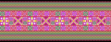 Traditional ethnic geometric shapes border mughal art baroque and multi flower Seamless pattern with paisley ornament, repeat floral texture, vintage background hand drawing baroque. fabric printing.