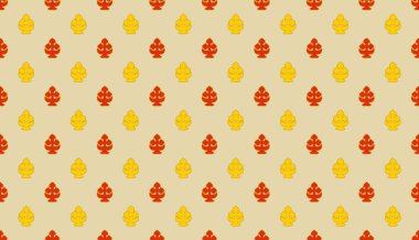 Ikat geometrik folklor süsü. Kabile etnik vektör dokusu. Aztek tarzında kusursuz çizgili desen. Şekil kabile nakışı. Hint, İskandinav, Çingene, Meksikalı, halk modeli.