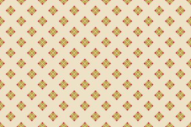 Yamalı şekilde kusursuz desen. Halı, tekstil, duvar kâğıdı ve ambalaj kağıdı için işlemeli baskı. Etnik ve kabile motifleri. El işi. resimleme.