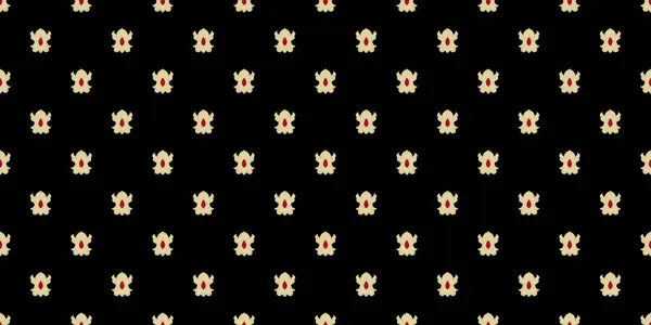 Monochrome floral octagon pattern simple geometric arrangement. Delicate doodle flowers all over print block for apparel textile, ladies dress fabric, fashion garment, silk scarf, swimwear, mens shirt