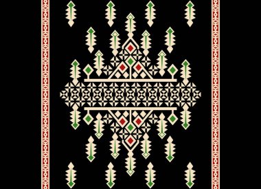 Etnik baskı kumaş deseni. Seramik, duvar kağıdı, tekstil, ağ ve kartlar için geometrik dikişsiz süs. Etnik model. Sınır süsü. Amerikan Yerlisi tasarımı, Navajo. Meksika motifi, Aztek süsü