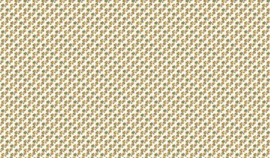 Klasik çiçeklerin kusursuz deseni, etnik ortam, grunge tasarımı ve 60 'ların duvar kağıdı tarzı. Hint Pastanesi Çiçeksiz PATTERN.