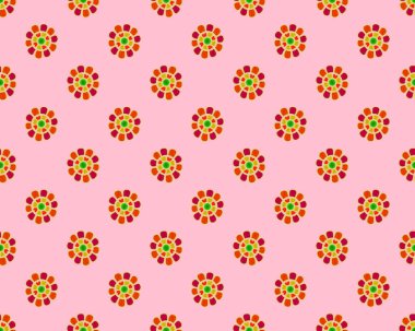 Lüks çiçeklerle süslenmiş pürüzsüz Türk desenleri. Geleneksel Arapça, Hint motifleri. Kumaş ve tekstil için harika, duvar kağıdı, ambalaj, ya da herhangi bir istenen fikir için.