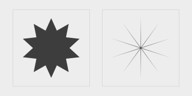 Y2K elementlerinin toplanması. Acımasızlık yıldızları ve çiçek şekilleri. Y-2k tarzında nesneler. Tasarım karşıtı. Vektör illüstrasyonu
