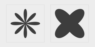 Y2K elementlerinin toplanması. Çılgın psikedelik retro fütüristik set. Notlar için şablonlar, posterler. Tasarım karşıtı. Vektör illüstrasyonu