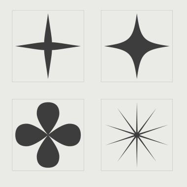 Vahşilik şekilleri. Olağanüstü Grafik Varlıkları. Siberpunk elementleri. Fütürist. Vektör illüstrasyonu