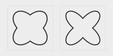 Vahşilik şekilleri. Çılgın psikedelik retro fütüristik set. Modern soyut formlar. Projeler, posterler, afişler. Vektör illüstrasyonu