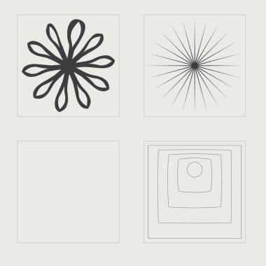 Y2K elementlerinin toplanması. Olağanüstü Grafik Varlıkları. Modern soyut formlar. Yıldızlar, yıldız patlaması. Vektör illüstrasyonu