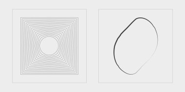 Y2K elementlerinin toplanması. Acımasızlık yıldızları ve çiçek şekilleri. Notlar için şablonlar, posterler. Siyah arka planda izole edilmiş. Vektör illüstrasyonu