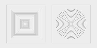Vektör Grafik Varlıkları Ayarlandı. Tasarım için büyük bir retro nesne seti. Modern soyut formlar. Siyah arka planda izole edilmiş. Vektör illüstrasyonu