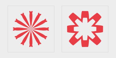 Vektör Grafik Varlıkları Ayarlandı. Çılgın psikedelik retro fütüristik set. Y-2k tarzında nesneler. Tasarım karşıtı. Vektör illüstrasyonu
