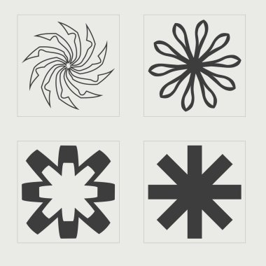 Y2K vektör kümesi. Olağanüstü Grafik Varlıkları. Notlar için şablonlar, posterler. Projeler, posterler, afişler. Vektör illüstrasyonu