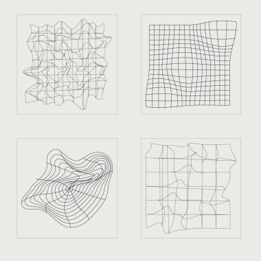 Vektör Grafik Varlıkları Ayarlandı. Soyut grafik geometrik sembollerin büyük bir koleksiyonu. Modern tişörtler için tasarlanmış. Yıldızlar, yıldız patlaması. Vektör illüstrasyonu