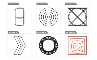 Y2K elementlerinin toplanması. Geçmişe dönük grafik süslemeleri. Y-2k tarzında nesneler. Fütürist. Vektör illüstrasyonu