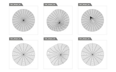 Vektör Grafik Varlıkları Ayarlandı. Tasarım için büyük bir retro nesne seti. Notlar için şablonlar, posterler. Tasarım karşıtı. Vektör illüstrasyonu