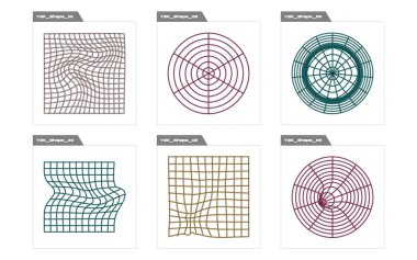 Y2K elementlerinin toplanması. Acımasızlık yıldızları ve çiçek şekilleri. Modern tişörtler için tasarlanmış. Yıldızlar, yıldız patlaması. Vektör illüstrasyonu