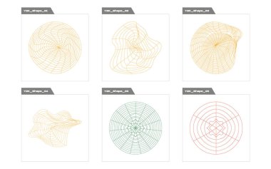 Tasarım için geçmişe dönük gelecek elementler. Tasarım için büyük bir retro nesne seti. Düz minimalist simgeler. Yıldızlar, yıldız patlaması. Vektör illüstrasyonu