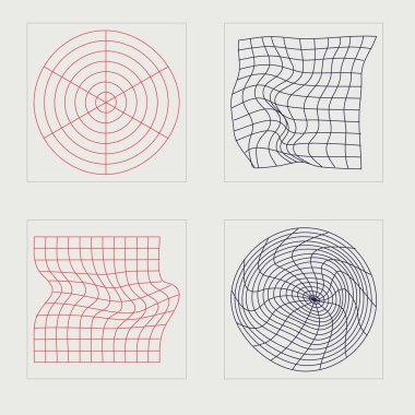 Vektör Grafik Varlıkları Ayarlandı. Acımasızlık yıldızları ve çiçek şekilleri. Modern soyut formlar. Retro Futurist. Vektör illüstrasyonu