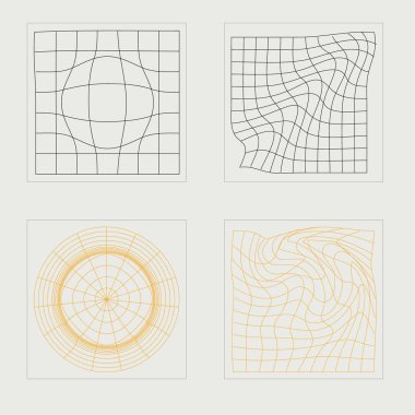 Vektör Grafik Varlıkları Ayarlandı. Tasarım için büyük bir retro nesne seti. Modern soyut formlar. Tasarım karşıtı. Vektör illüstrasyonu